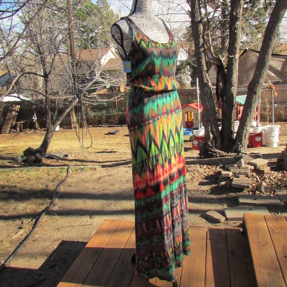 Ella Moss Multicolor Maxi Dress - Picture 5 of 7
